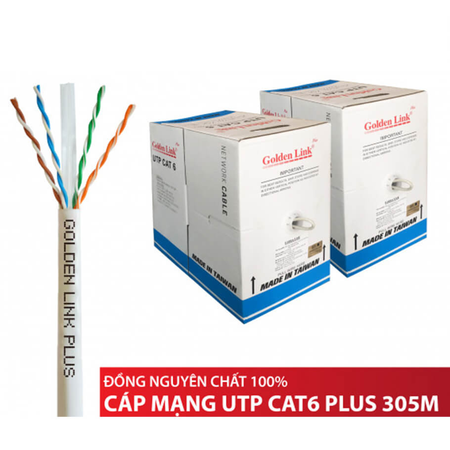 Cáp mạng CAT6 UTP Golden Link 2-00103TW (305m)